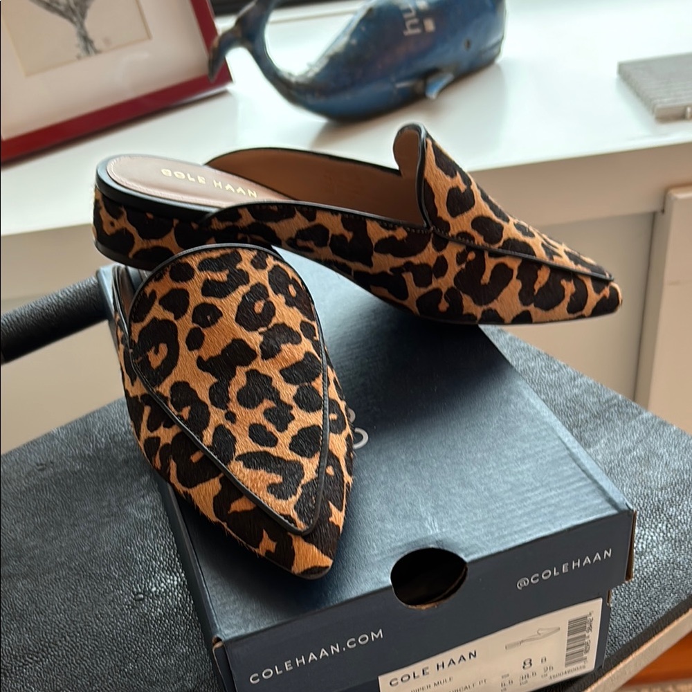 Cole Haan Women's Leopard Print Loafers